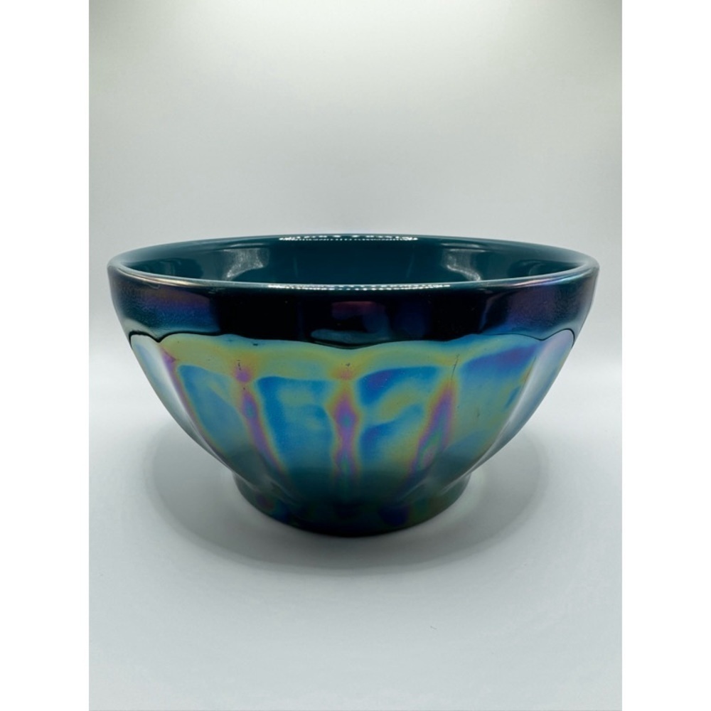 NEW ANTHROPOLOGIE Dark Turquoise Luster Pasta Bowl